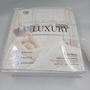 eluxury waterproof mattress protector Antimicrobia